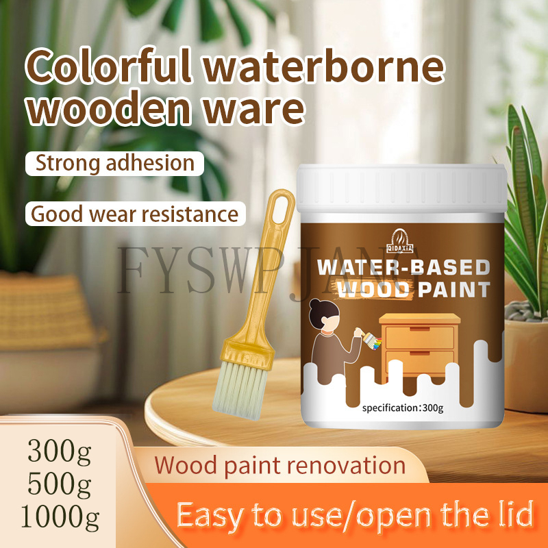 Woodworking Ideas - Water-Based Wood Furniture Decorative Paint Color-Changing