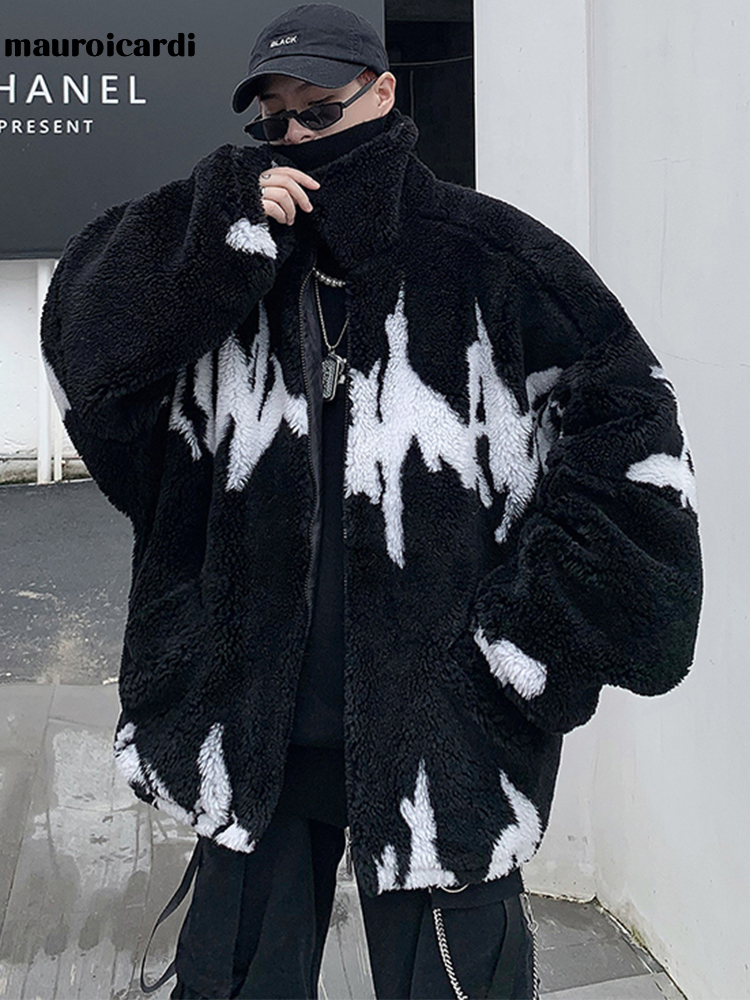 Woodworking Brand - Mauroicardi Winter Oversized Thickened Warm Fluffy