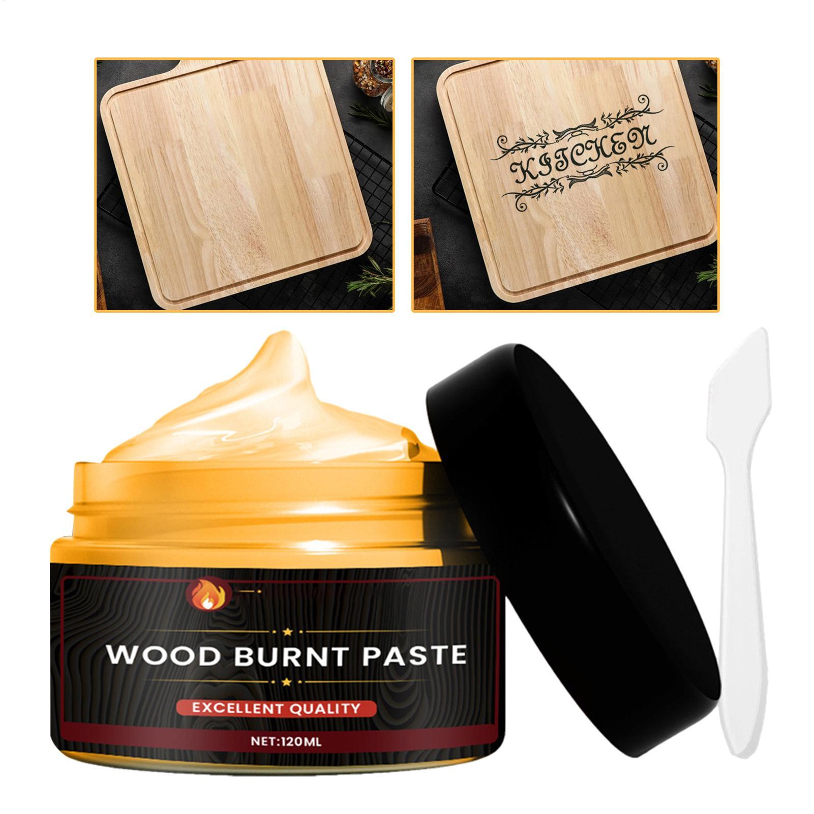 Woodworking Easy Projects - Wood Burning Paste Heat Activated Combustion