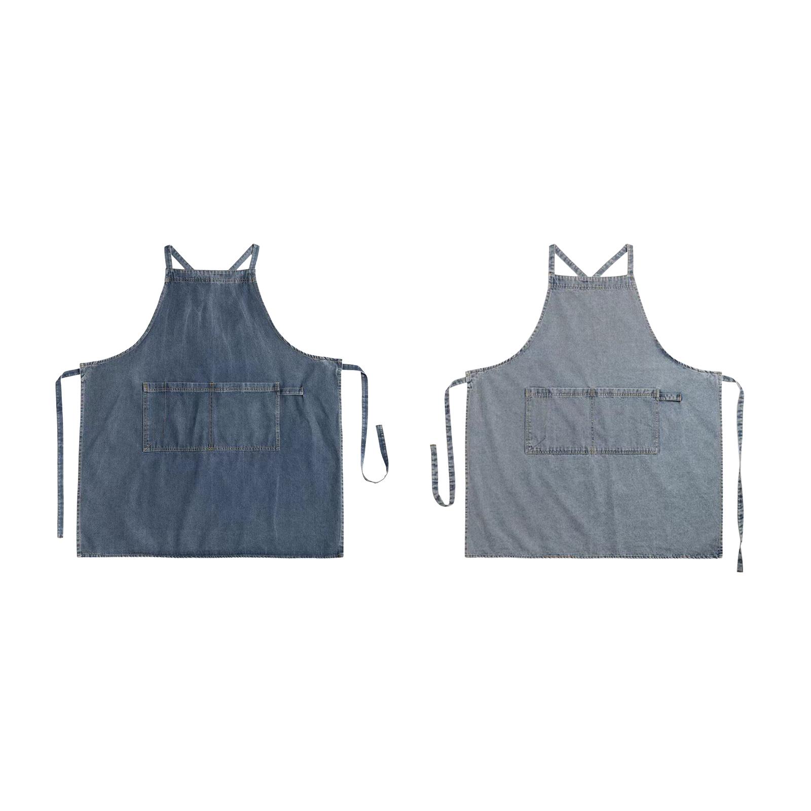 Woodworking Apron - Thickened Canvas Apron with Large Pockets