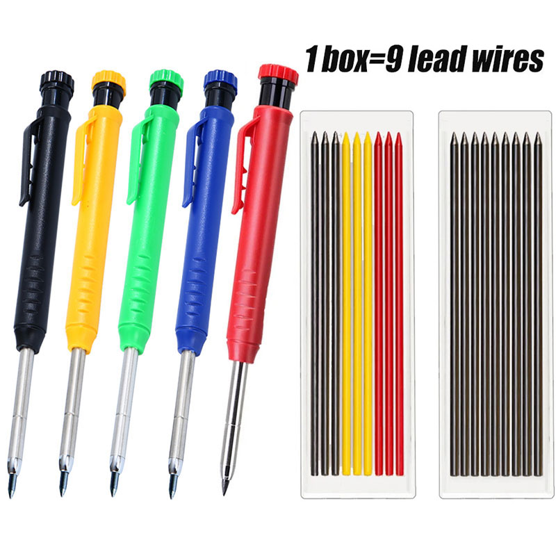 Woodworking Marking Knife - 2.8mm Solid Carpenter Mechanical Pencil with