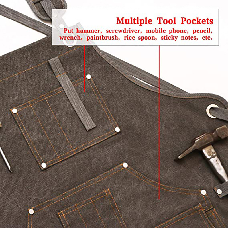 Simple thickened wear-resistan - огляд і ціна Woodworking Apron