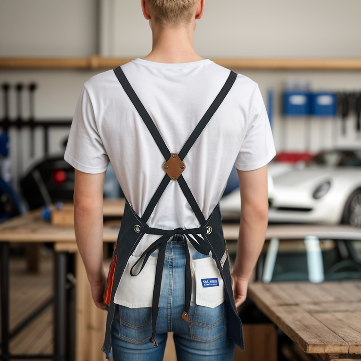 1PC Adjustable Shoulder Strap  - огляд і ціна Woodworking Apron