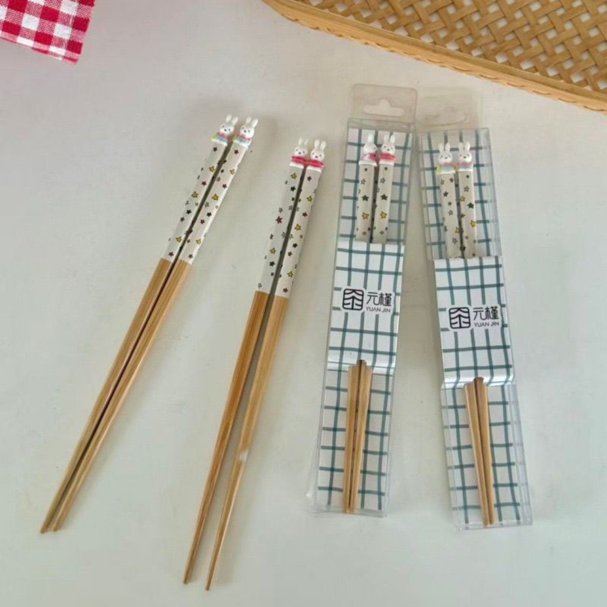Kawaii Miffy Rabbit Chopsticks - огляд і ціна Woodworking Ideas