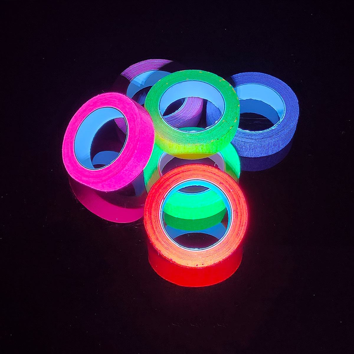 6-Pack Neon Fluorescent Tape S - огляд і ціна Woodworking Uv Light