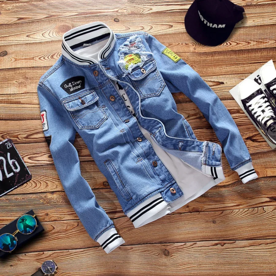 New 2026 Men's Denim Jackets F - огляд і ціна Woodworking Brand