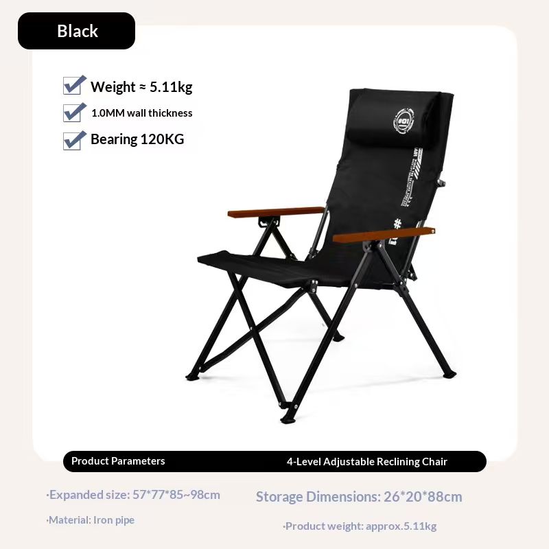 Folding High Back Beach Campin - огляд і ціна Woodworking Outdoor Furniture