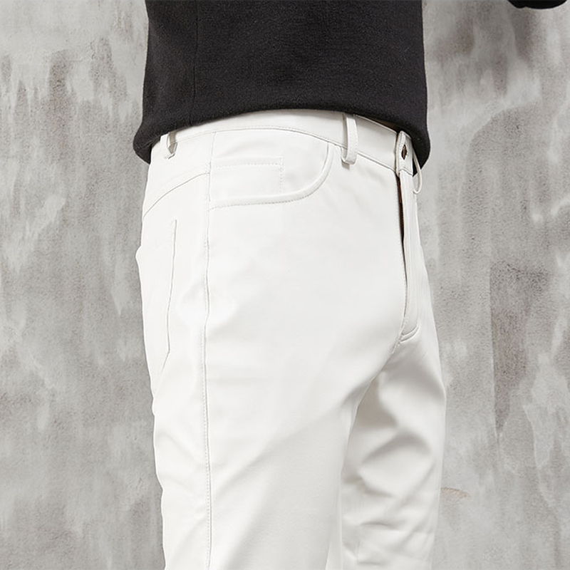 Men's Leather Pants Skinny Fit - огляд і ціна Woodworking Brand