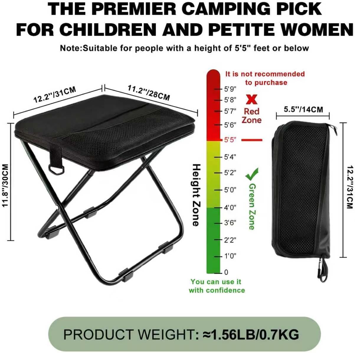 GMOX Camping Stool Portable Ch - огляд і ціна Woodworking Outdoor Furniture