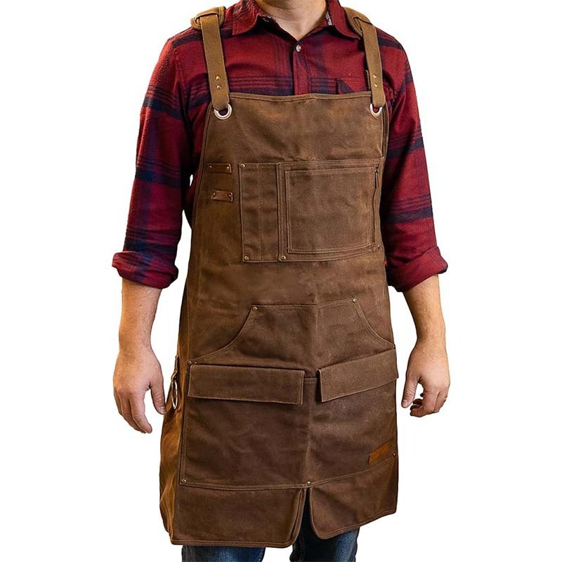 Wax Heavy Thickened Canvas Apr - огляд і ціна Woodworking Apron