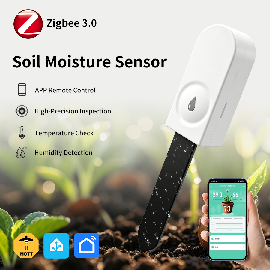 Tuya Zigbee3.0 Soil Moisture S - огляд і ціна Woodworking App
