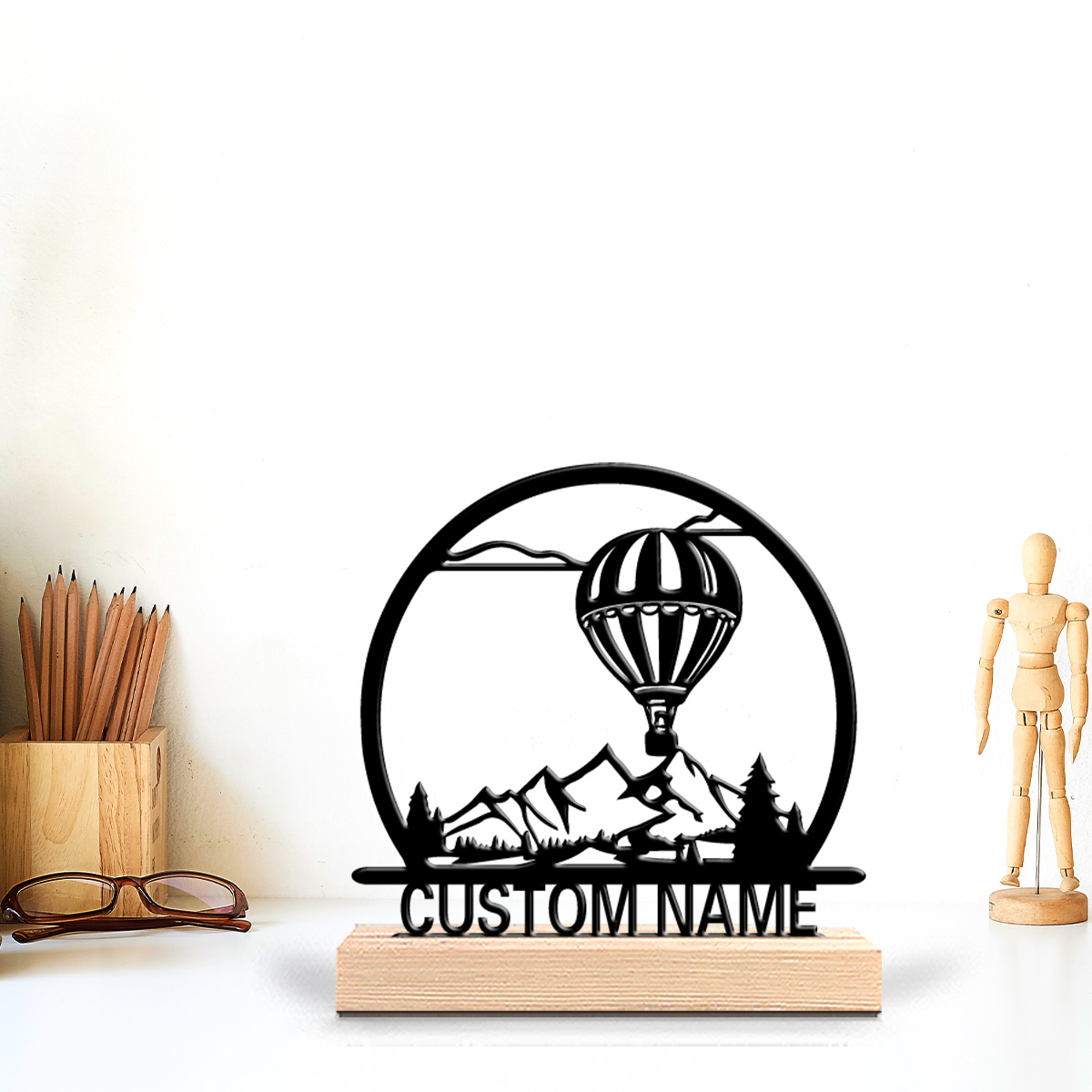 1pc Hot air balloon Customized - огляд і ціна Woodworking Hobbies