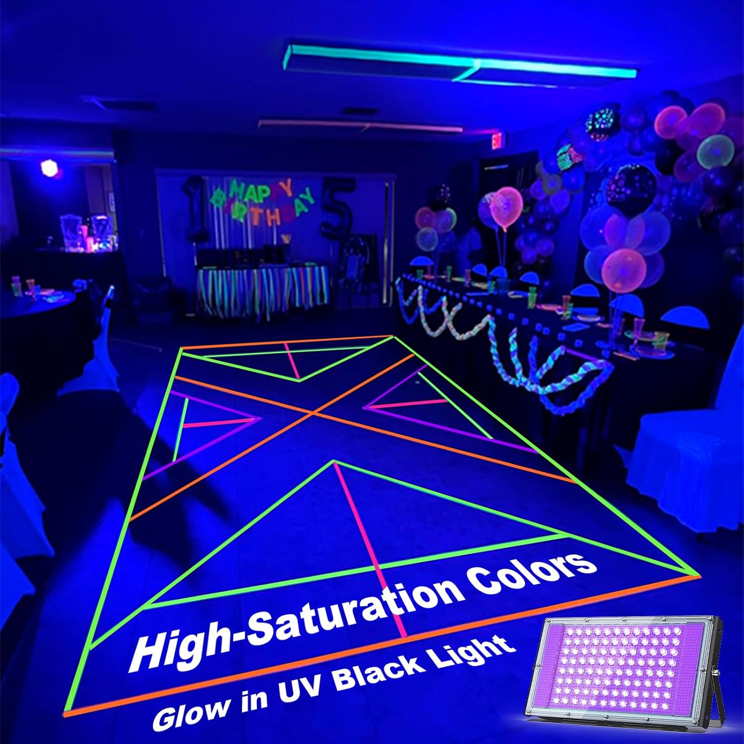 Neon light cloth tape, UV part - огляд і ціна Woodworking Uv Light