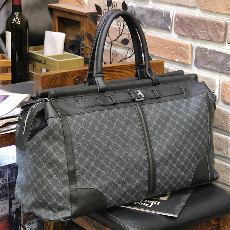 Fashion Plaid Travel Bag Men H - огляд і ціна Woodworking Brand
