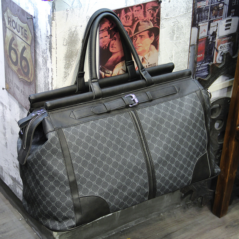 Fashion Plaid Travel Bag Men H - огляд і ціна Woodworking Brand