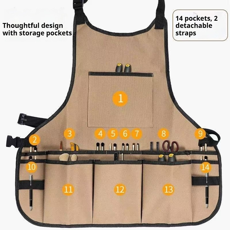 Oxford Belt Garden Tool Apron  - огляд і ціна Woodworking Apron