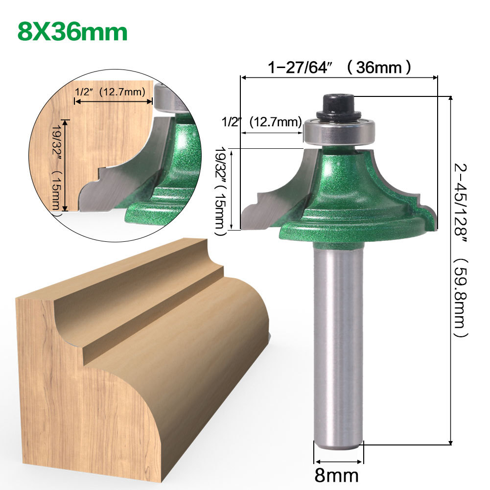 1PC 8MM Shank Milling Cutter W - огляд і ціна Woodworking Marking Knife