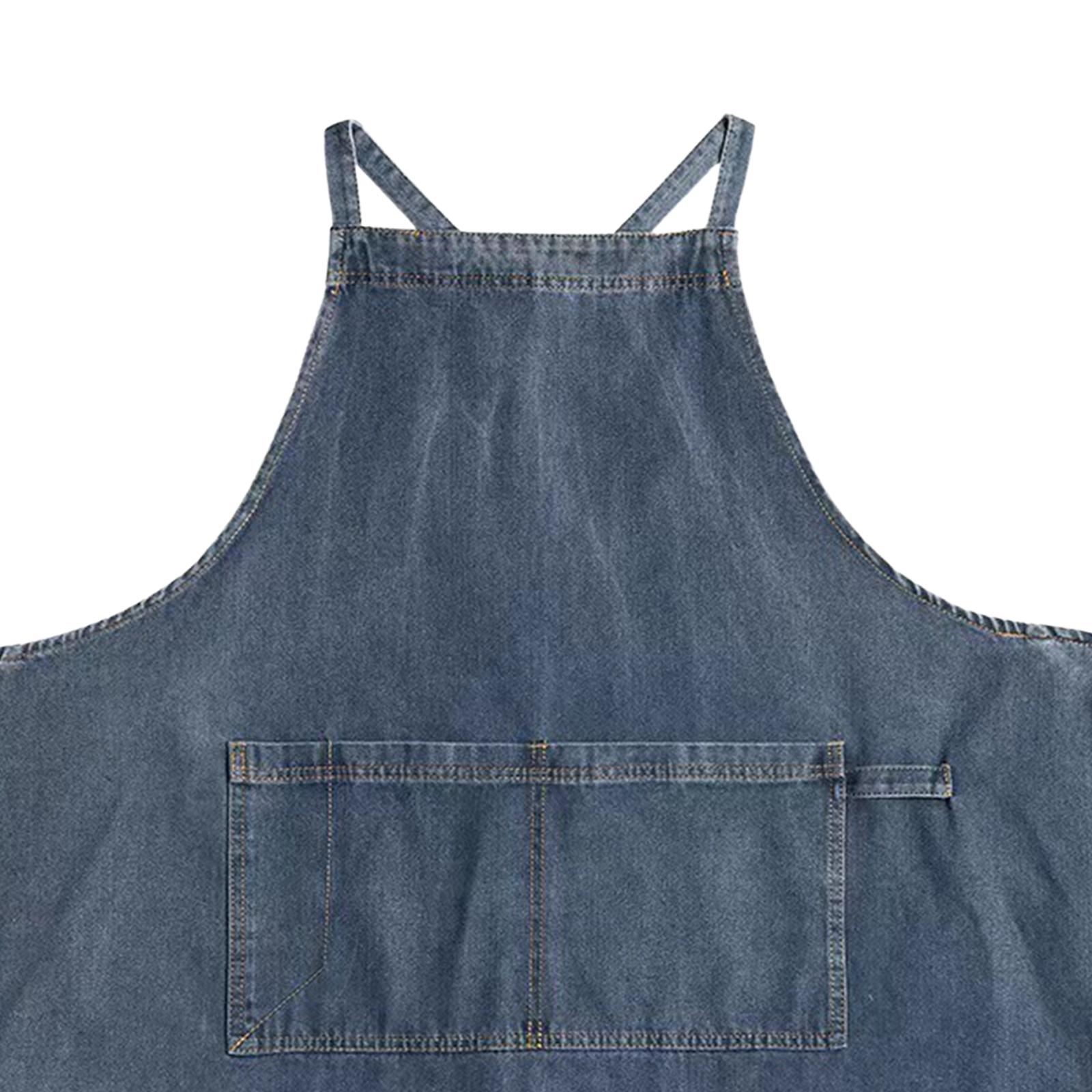 Thickened Canvas Apron with La - огляд і ціна Woodworking Apron
