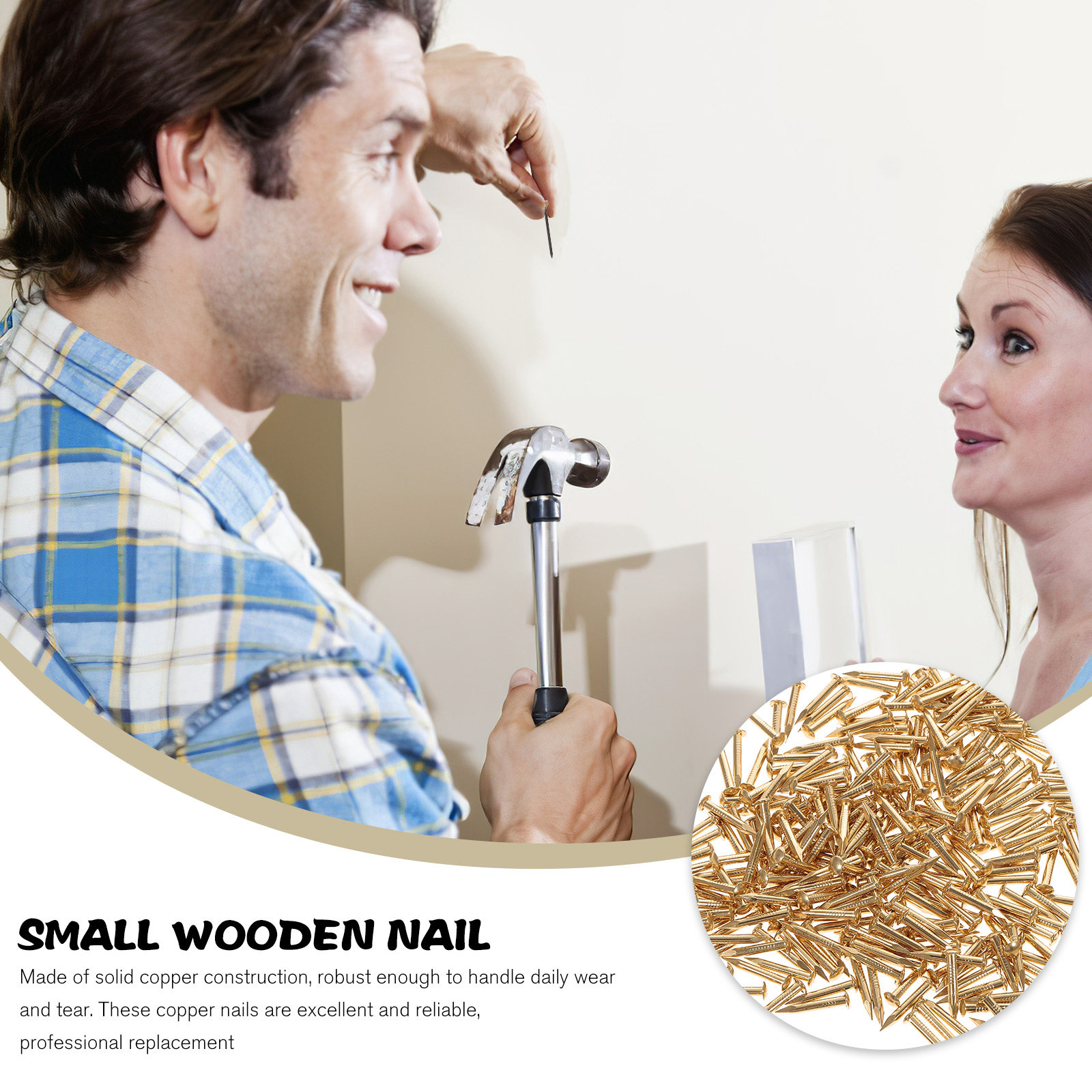 1Pack Robust Solid Copper Nail - огляд і ціна Woodworking Easy Projects