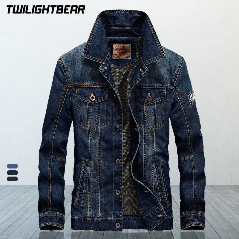 High Quality Men's Denim Jacke - огляд і ціна Woodworking Brand