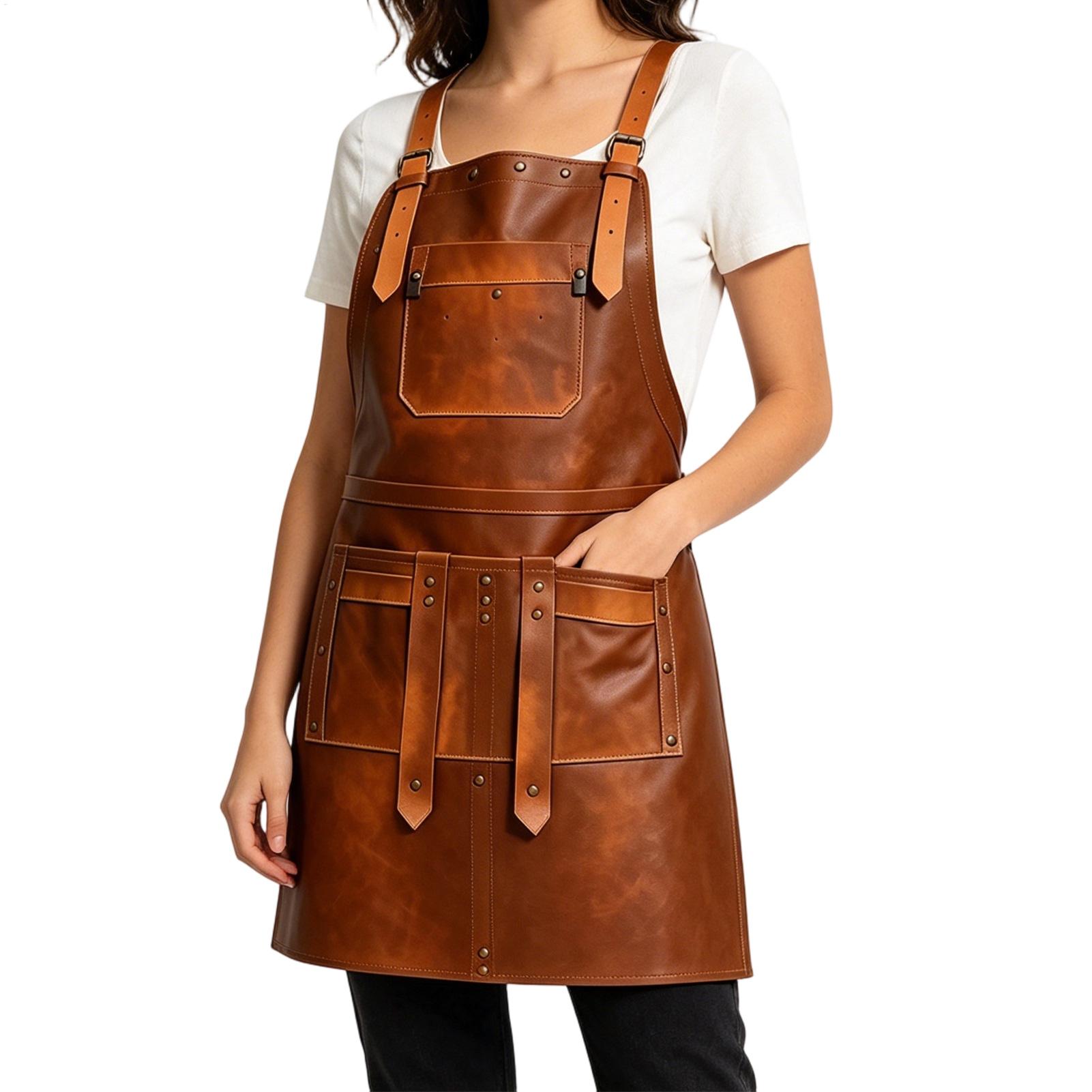 Leather Apron with Multiple Po - огляд і ціна Woodworking Apron