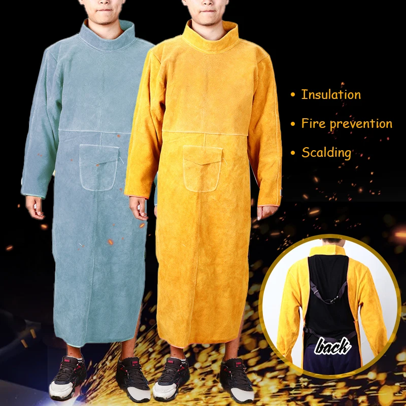 Cowhide Leather Anti-scalding  - огляд і ціна Woodworking Apron