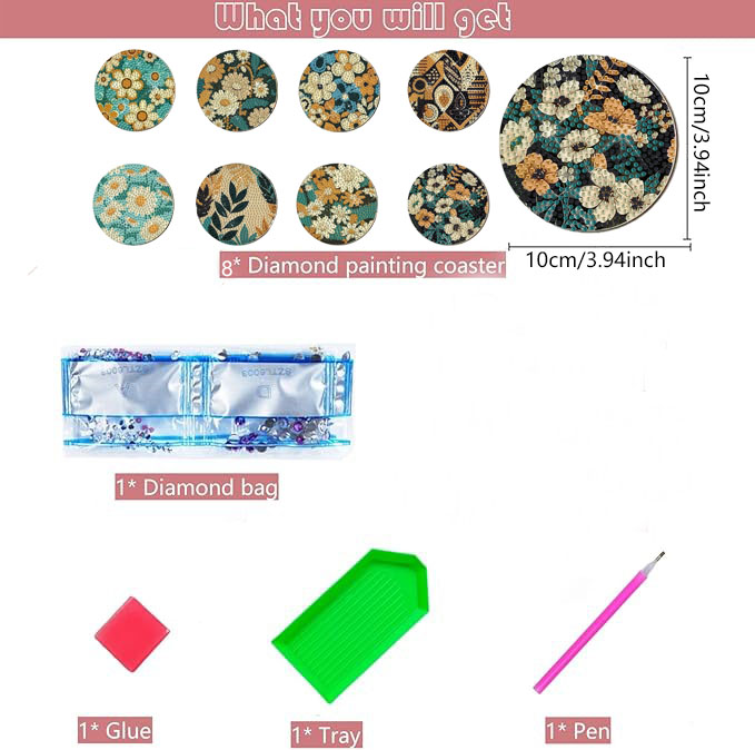 8 Pieces DIY Diamond Painting  - огляд і ціна Woodworking Hobbies